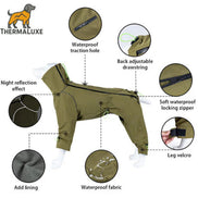 THERMALUXE FLEECE LINED DOG SUIT