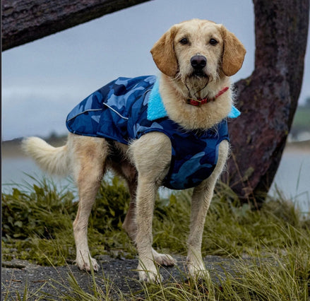 Dryrobe® Dog Blue Camo/Blue