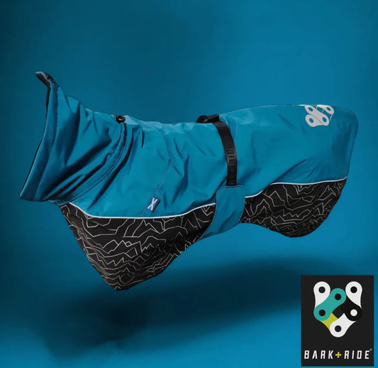 New Bark + Ride Waterproof Dog Coat