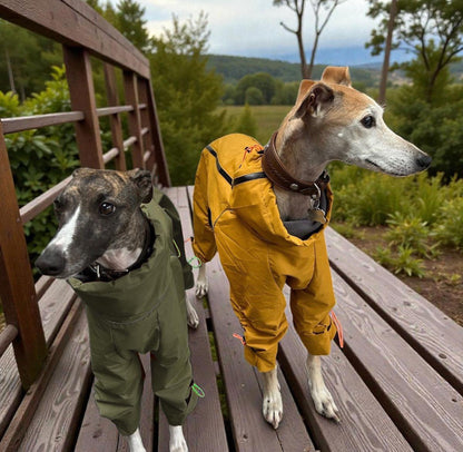 THERMALUXE FLEECE LINED DOG SUIT