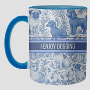 Mugs 'i Enjoy Dogging' By Lilly Rose
