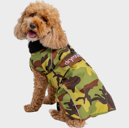 Dryrobe® Dog Camo Green/Black