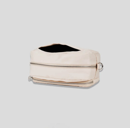 Cream Dog Walking Bag | Treat Pocket & Waste Dispenser