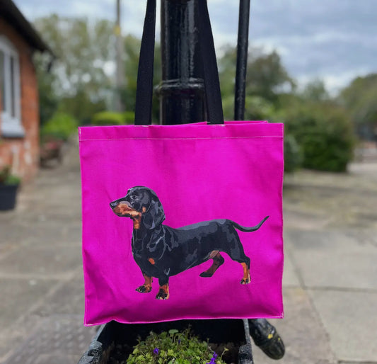 Sausage Dog Tote Bag