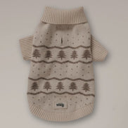 Winter Trees Jumper - the Capsule Roll Neck Knit