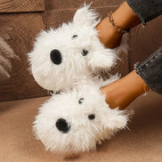 Fluffy Cosy Fleece Lined Slippers