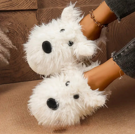 Fluffy Cosy Fleece Lined Slippers