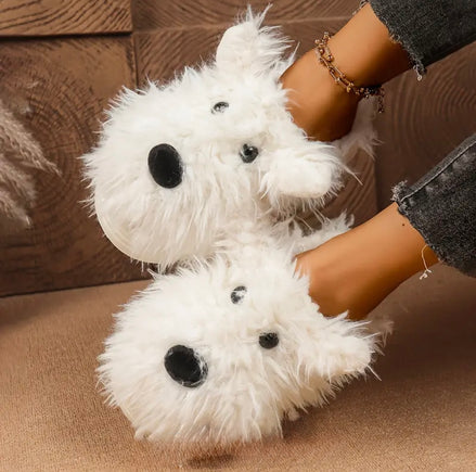 Fluffy Cosy Fleece Lined Slippers