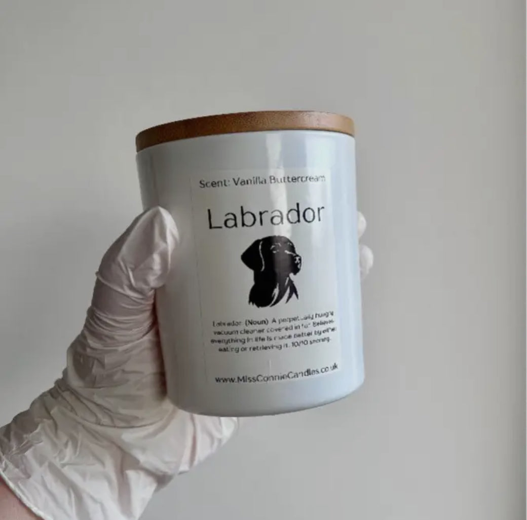 Dog Breed Container Candle
