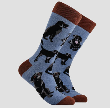 Labrador Socks - Black Lab