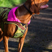 Dryrobe® Dog Camo Green/Pink
