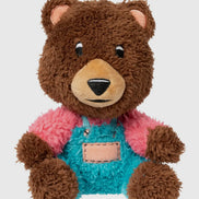 Fuzz Bear Plush Dog Toy