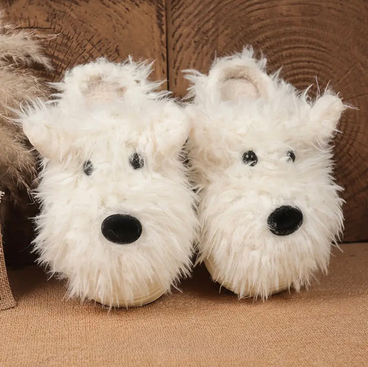 Fluffy Cosy Fleece Lined Slippers