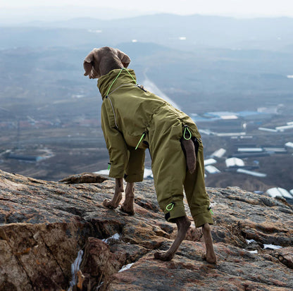 THERMALUXE FLEECE LINED DOG SUIT