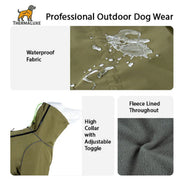 THERMALUXE FLEECE LINED DOG SUIT