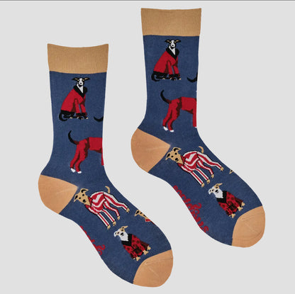 Italian Greyhound Socks - Gentleman's Best Friend