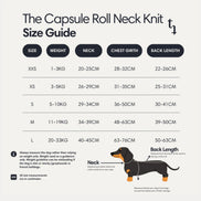 Winter Trees Jumper - the Capsule Roll Neck Knit
