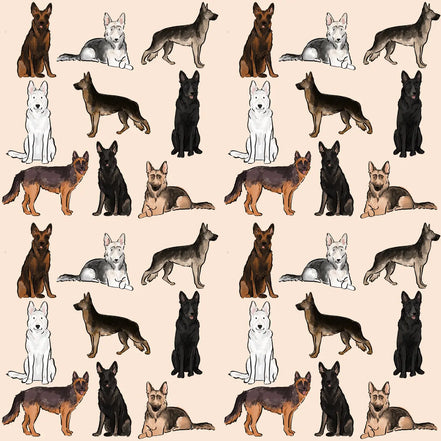 The German Shepherd Dog Walking Bag