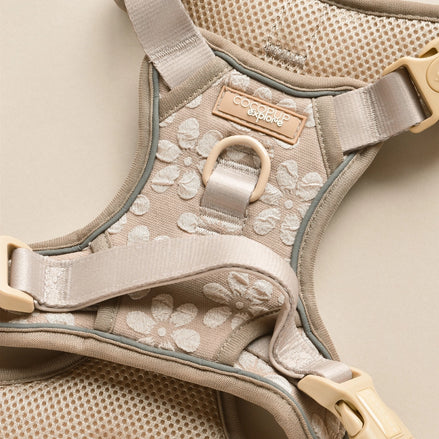 Cocopup London Explore Harness - Mocha Flower