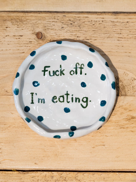 Handmade Funny Dog Pottery Bowls