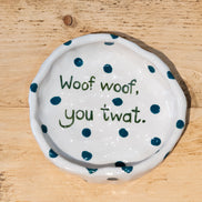 Handmade Funny Dog Pottery Bowls