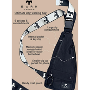 BARK AVENUE Hands-free Dog Walking Bag