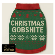 Festive ‘Christmas Gobshite’ Dog Jumper