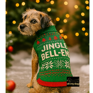 Festive ‘Jingle Bell-End’ Dog Jumper