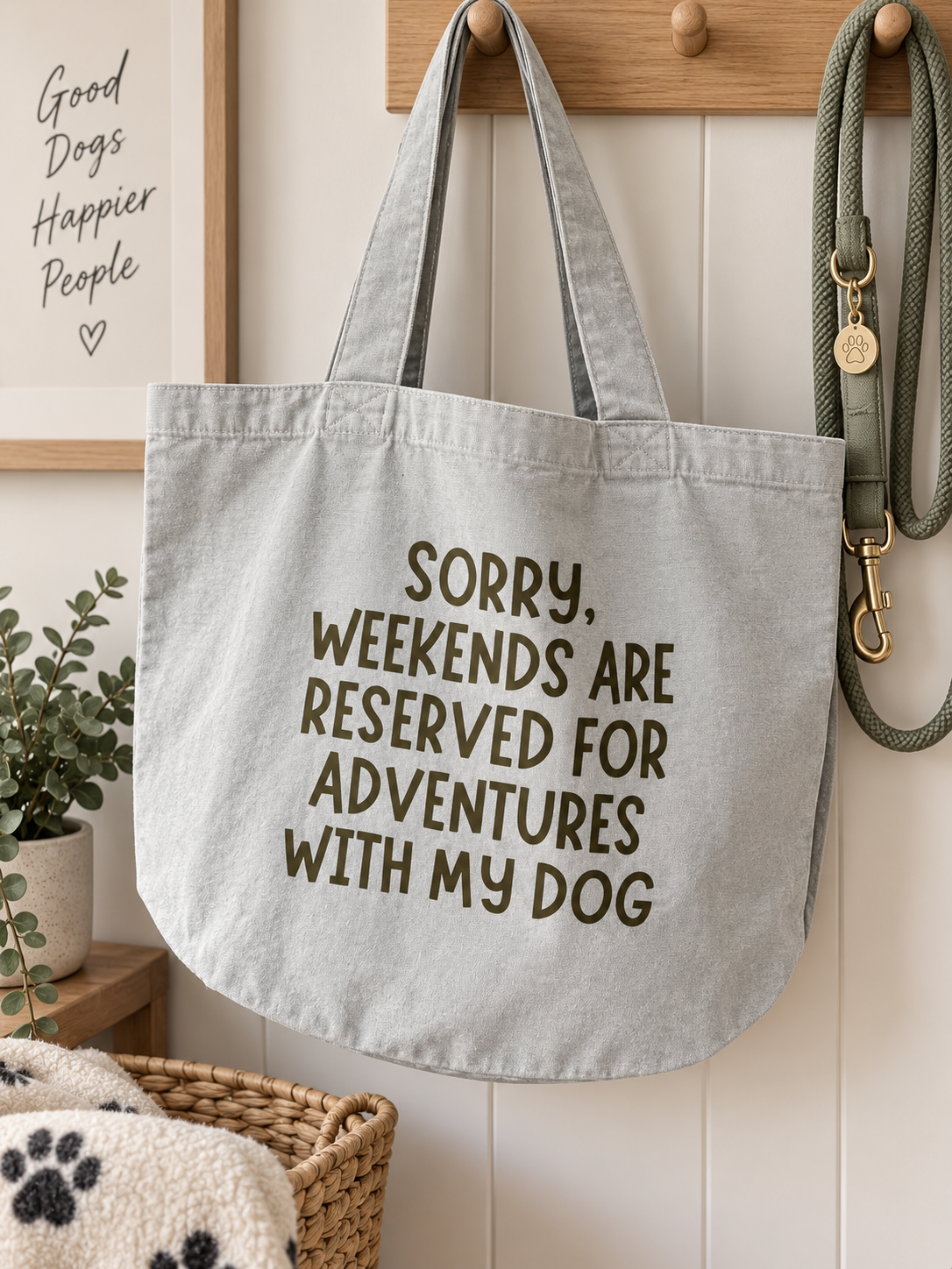Sorry, Weekends Are Reserved For Adventurers With My Dog Tote Bag