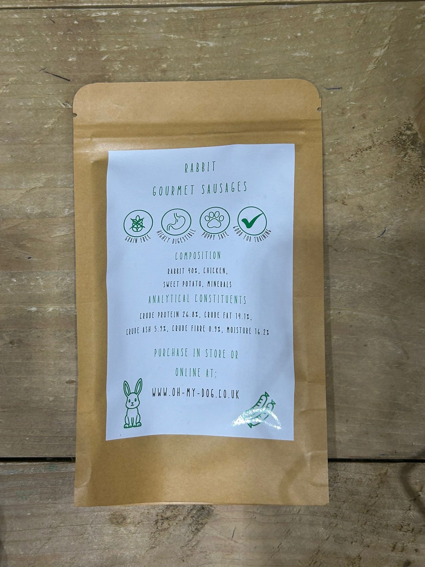 Gourmet Rabbit Sausages