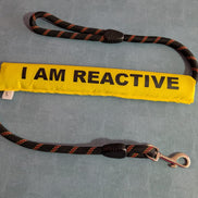 Reactive & Anxious Dog Warning Lead Sleeves – High Visibility Dog Lead Covers