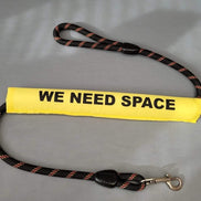 Reactive & Anxious Dog Warning Lead Sleeves – High Visibility Dog Lead Covers