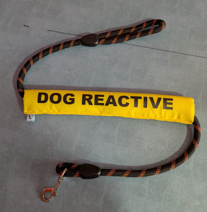 Reactive & Anxious Dog Warning Lead Sleeves – High Visibility Dog Lead Covers