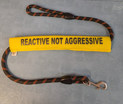 Reactive & Anxious Dog Warning Lead Sleeves – High Visibility Dog Lead Covers