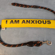 Reactive & Anxious Dog Warning Lead Sleeves – High Visibility Dog Lead Covers