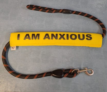Reactive & Anxious Dog Warning Lead Sleeves – High Visibility Dog Lead Covers