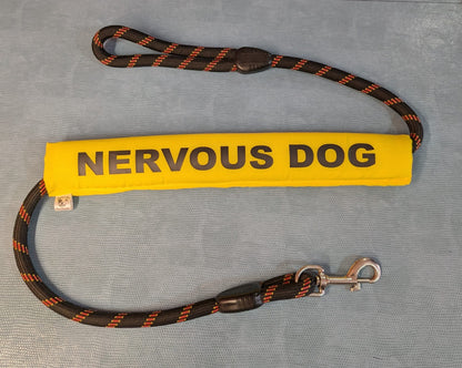 Reactive & Anxious Dog Warning Lead Sleeves – High Visibility Dog Lead Covers