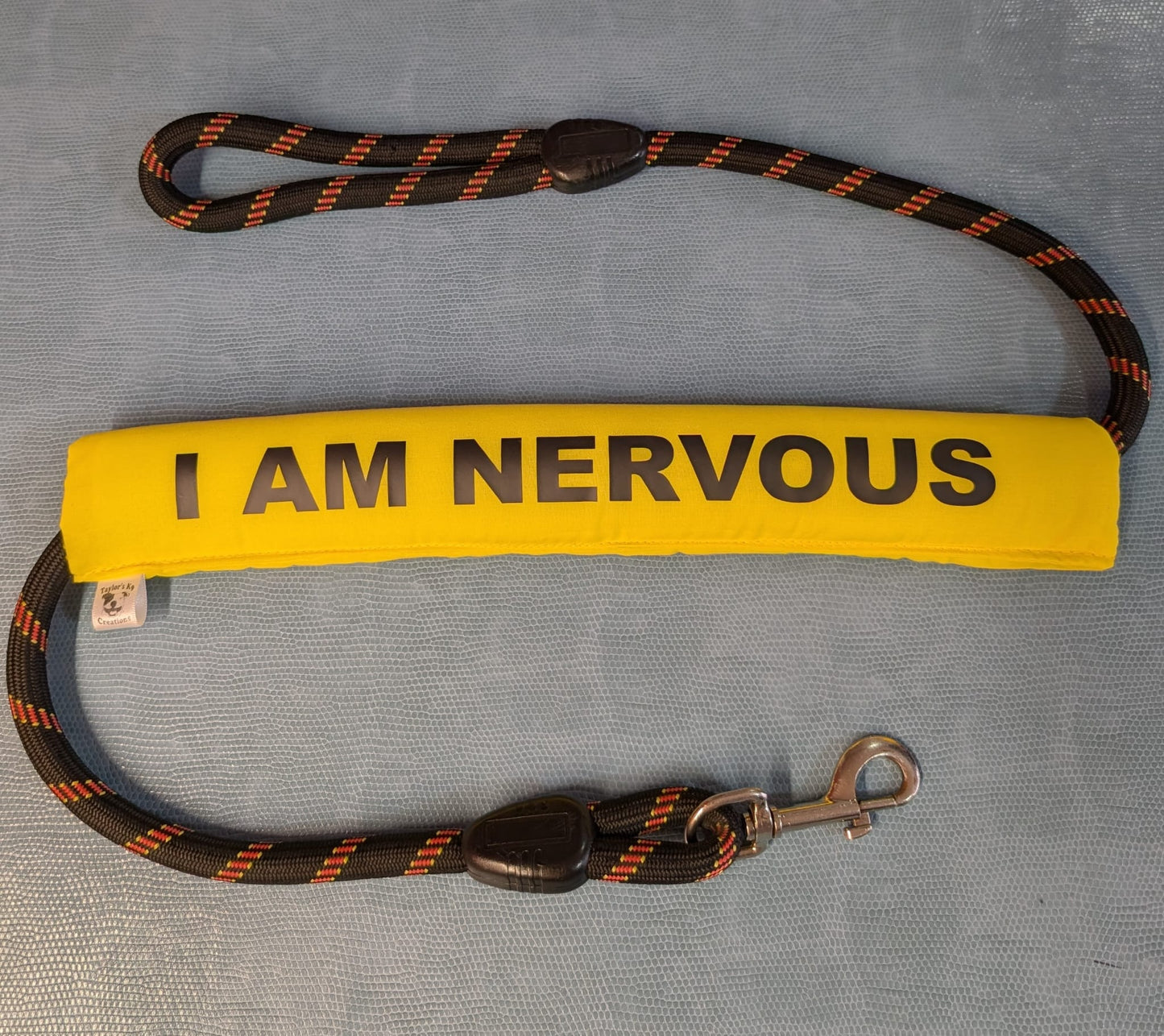 Reactive & Anxious Dog Warning Lead Sleeves – High Visibility Dog Lead Covers