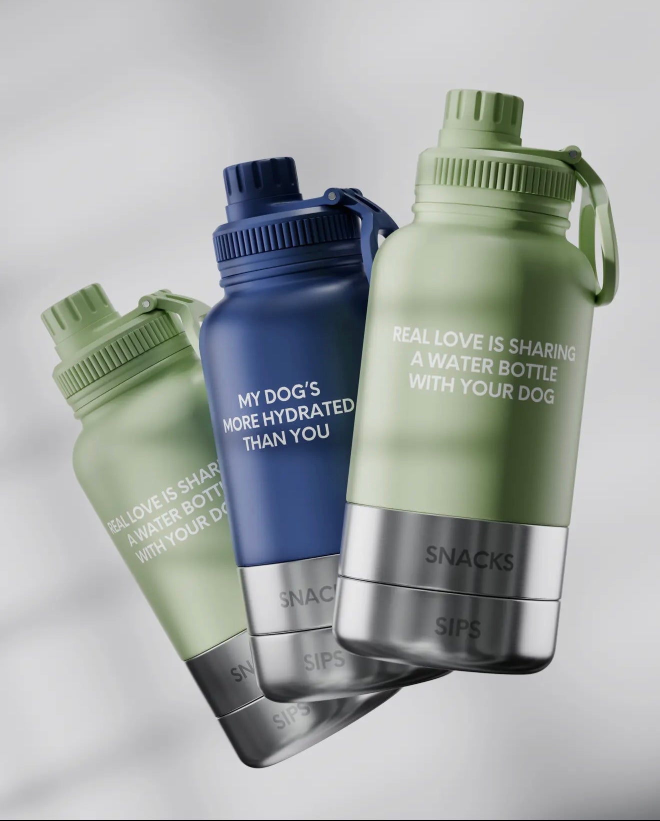 The Bowl Bottle | 3-in-1 Travel Bottle
