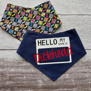 Hello My name is D*ckhead - Bandana