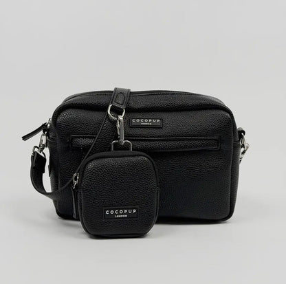 Cocopup London PU Leather Dog Walking Bundle - Black