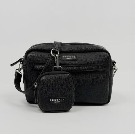 Cocopup London PU Leather Dog Walking Bundle - Black