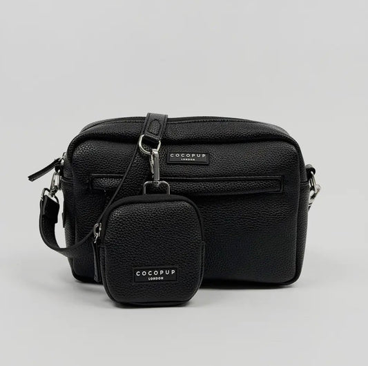 Cocopup London PU Leather Dog Walking Bundle - Black