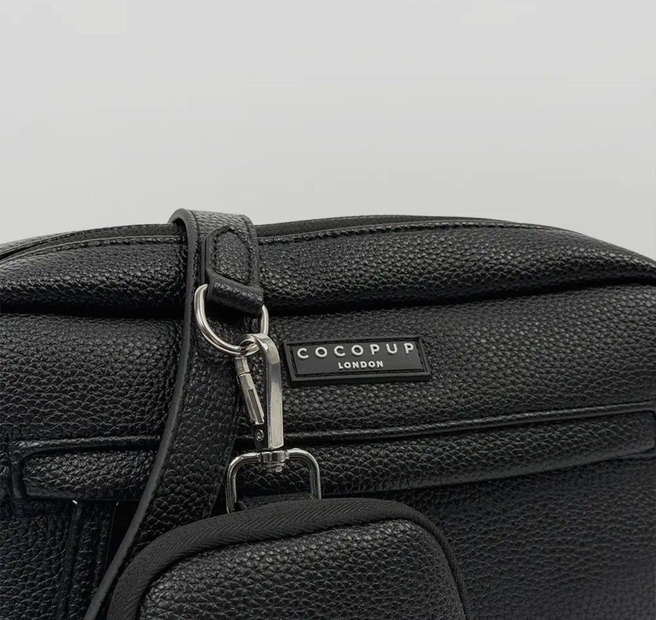 Cocopup London PU Leather Dog Walking Bundle - Black