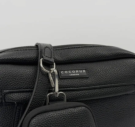 Cocopup London PU Leather Dog Walking Bundle - Black