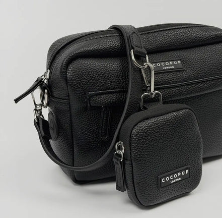 Cocopup London PU Leather Dog Walking Bundle - Black