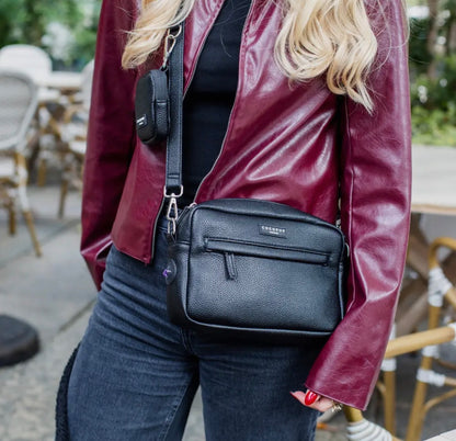 Cocopup London PU Leather Dog Walking Bundle - Black