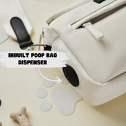 Cocopup London Dog Walking Bag - Oyster White