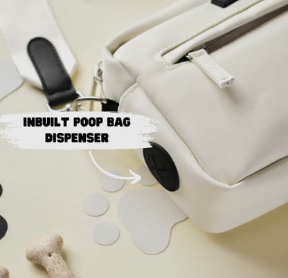Cocopup London Dog Walking Bag - Oyster White