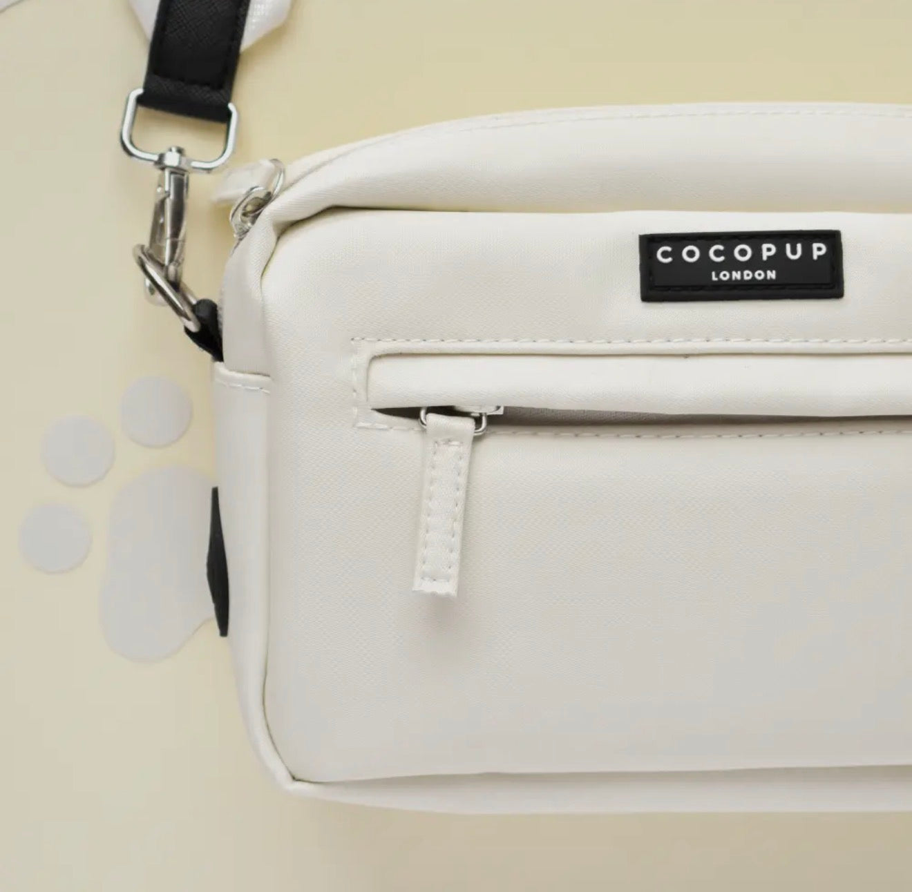 Cocopup London Dog Walking Bag - Oyster White